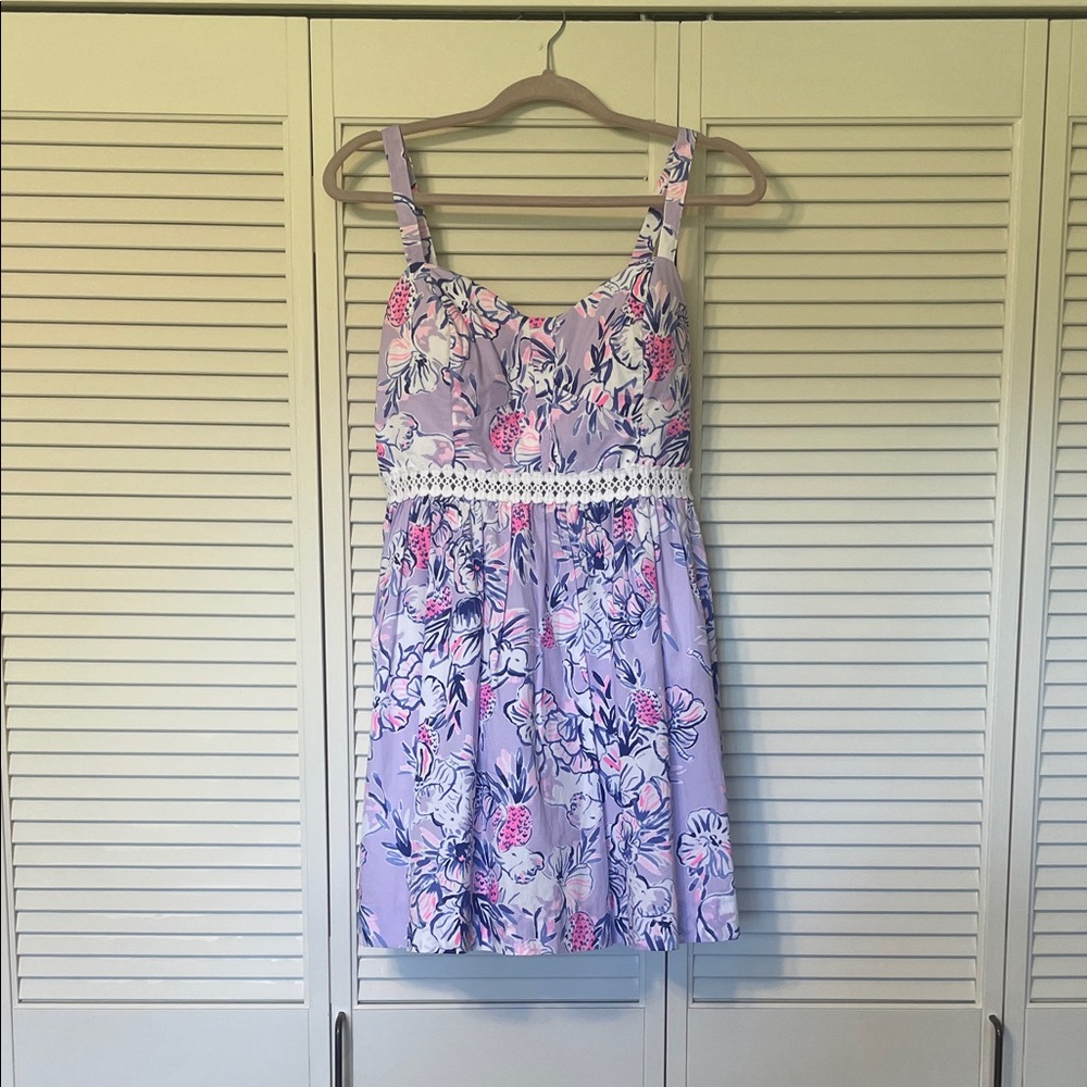 Lilly Pulitzer Devyn Bustier Dress Size 8